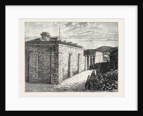 Anglesey County Jail, Beaumaris, Hoisting the White Flag by Anonymous