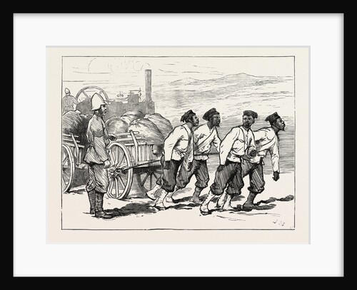 The Ashantee War: A Baggage Train, Anglo Ashanti War, Ghana by Anonymous