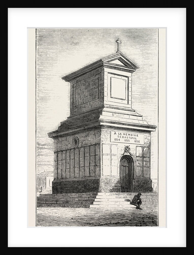 The Duke of Edinburgh's Visit to the Crimea: The French Mausoleum, Sebastopol, Ukraine by Anonymous