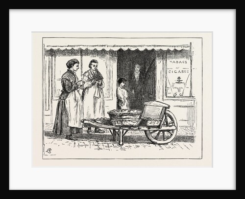 An Antwerp Market Woman, Belgium by Anonymous
