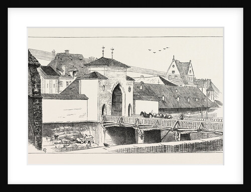 The Marie Gateway, Nuremberg, Germany by Anonymous