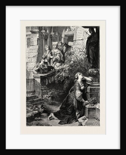Margaret Before the Image of the Mater Dolorosa: A Scene from Goethe's Faust, Goethe by Anonymous