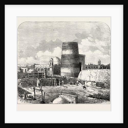 The Russian Expedition to Khiva, Views in the City: Temple of the Palace, Uzbekistan by Anonymous