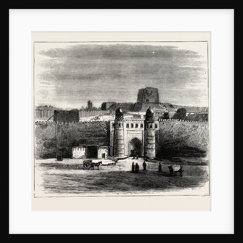 The Russian Expedition to Khiva, Views in the City: The Khan's Palace, Uzbekistan by Anonymous