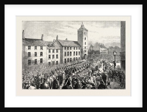 Opening the Assizes at Stirling: The Judges' Procession by Anonymous