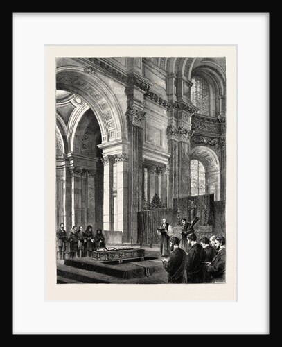 Funeral of the Late Sir Edwin Landseer in St. Paul's Cathedral, London by Anonymous