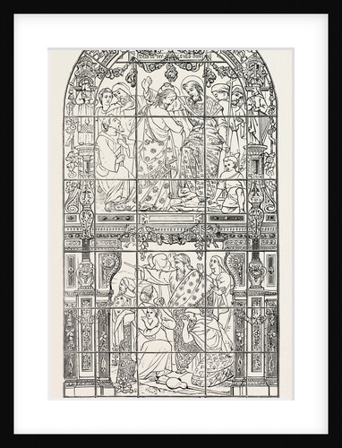 New Baptistry Window in the Church of St. Lawrence Jewry by Anonymous
