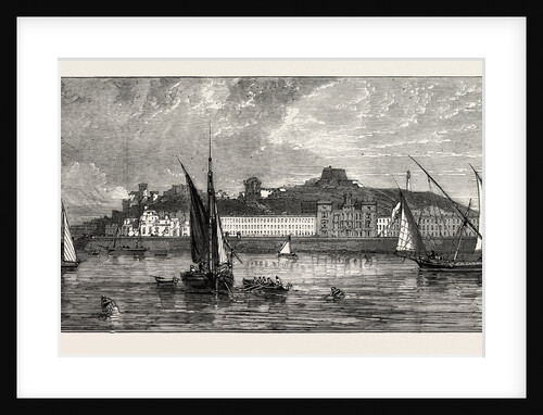 The Civil War in Spain: General View of Carthagena from the Sea by Anonymous