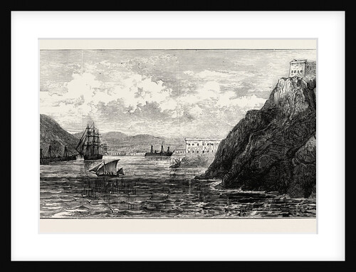 The Civil War in Spain: Entrance to Carthagena Harbour: The Intransigente Ironclads Mendez Nunez and Numancia Coming Out by Anonymous