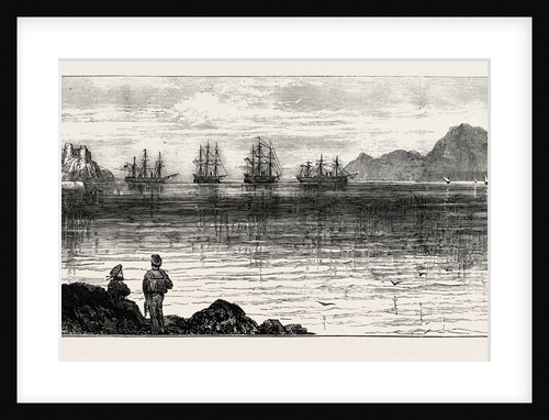 The Civil War in Spain: H.M.S. Triumph and Swiftsure Convoying the Intransigente Vessels Vittoria and Almanza Into Gibraltar by Anonymous
