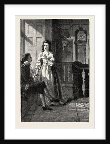 The Old Clock on the Stairs by Anonymous
