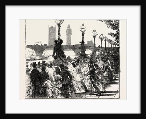 The Rush on the Embankment, London by Anonymous