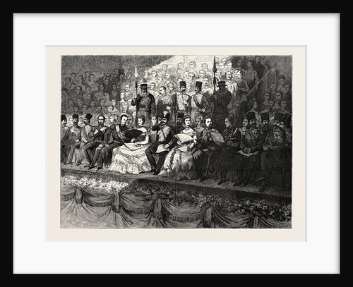 The State Concert at the Royal Albert Hall: The Dais, London by Anonymous