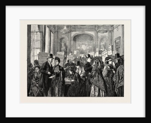 London Sketches: A Scene at a Charity Election at the London Tavern by Anonymous