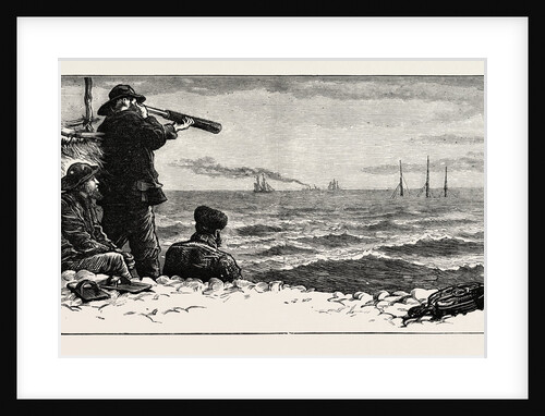 The Northfleet Disaster: View of the Northfleet from Dungeness; UK by Anonymous