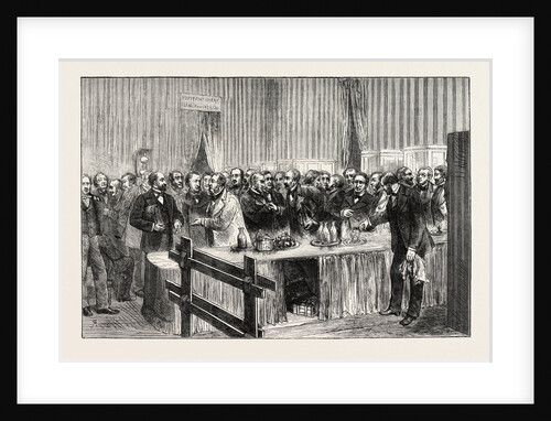 The Deputies of the Versailles Assembly in the Refreshment Room by Anonymous