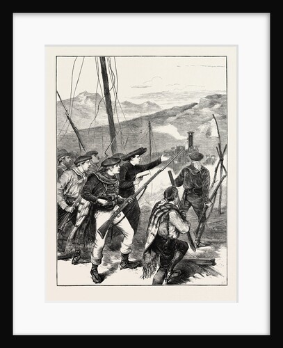 Travelling in Spain: A Train Attacked by Carlists by Anonymous