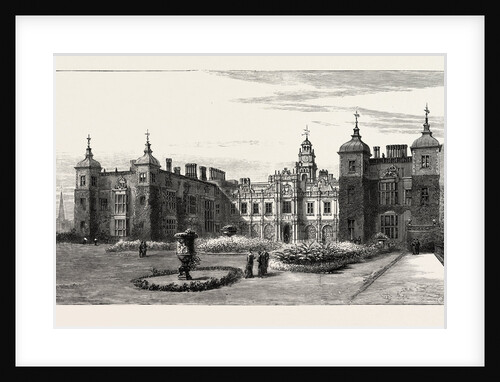 Hatfield House, Hertfordshire, the Seat of the Marquis of Salisbury: South Front by Anonymous
