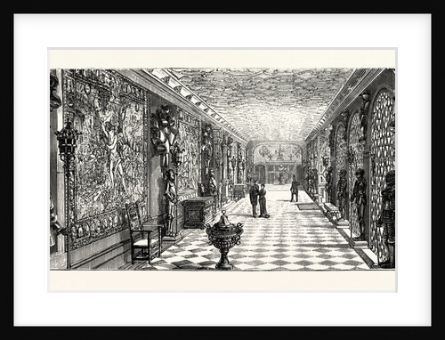 Hatfield House, Hertfordshire, the Seat of the Marquis of Salisbury: The Armoury by Anonymous