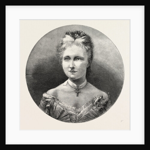 The Austrian Royal Marriage: The Princess Stephanie of Belgium Betrothed to the Archduke Rudolf, Austria by Anonymous