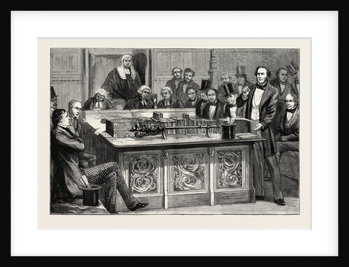 Mr. Gladstone Attacking Mr. Disraeli's First Budget in the House of Commons, 1852 by Anonymous