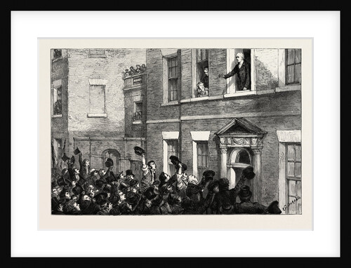 The Liverpool Election, 1812; Mr. Gladstone Speaking at Hawarden on His 70th Birthday by Anonymous