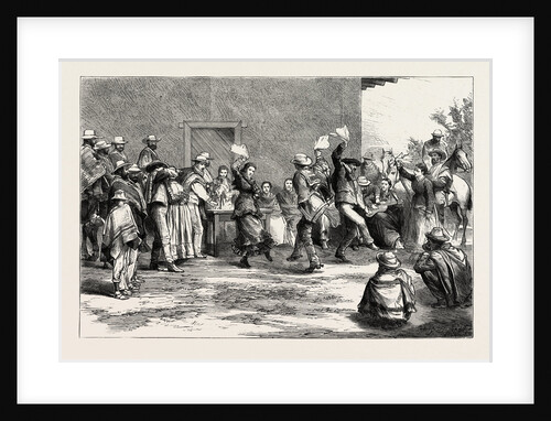 At a Chilian Rodeo: Dancing the Cueca, Chile by Anonymous