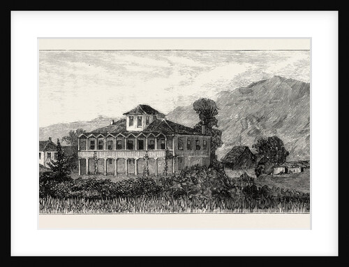 The Capture and Release of Colonel Synge: Tricovista House, Residence of Colonel Synge, Where He Was Seized by the Brigands, Greece by Anonymous