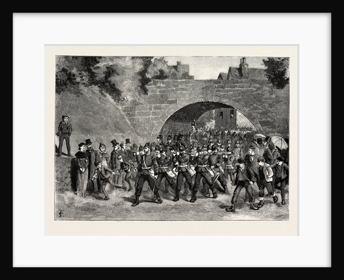 The Easter Volunteer Review at Brighton: A Metropolitan Detachment on the March by Anonymous