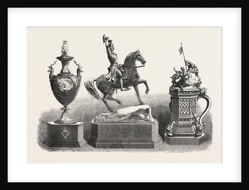The Ascot Race Plate: The Royal Hunt Cup, the Ascot Cup, the Queen's Gold Vase, UK by Anonymous