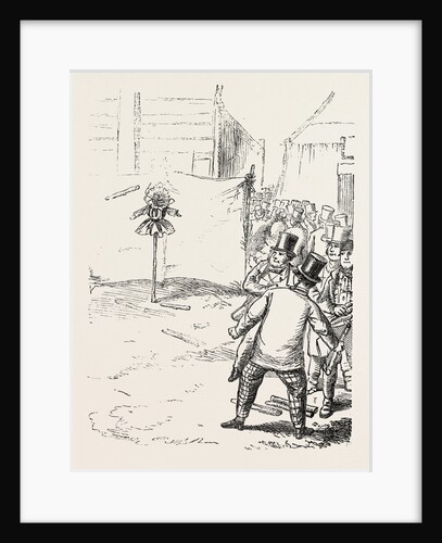 The Derby Day, Scenes by the Roadside and on the Downs: Aunt Sally. UK by Anonymous