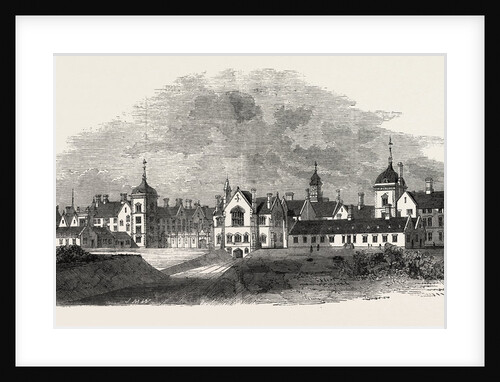 North-West Front of the Asylum Near Arlsey, Bedfordshire, for the Insane Poor of Hertfordshire, Bedfordshire, and Huntingdonshire by Anonymous