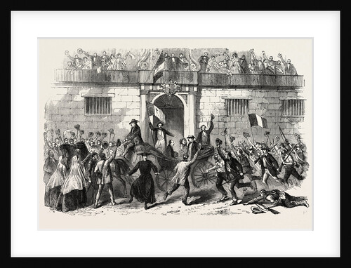 The Release of Political Prisoners from the Castellamare, Palermo, on June 19, Italy by Anonymous