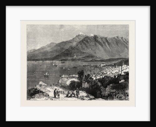 The Town of Beyrout and Mount Lebanon by Anonymous