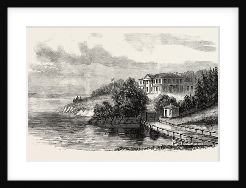 The Visit of the Prince of Wales to North America: The Government House, Charlotte Town, Prince Edward Island by Anonymous
