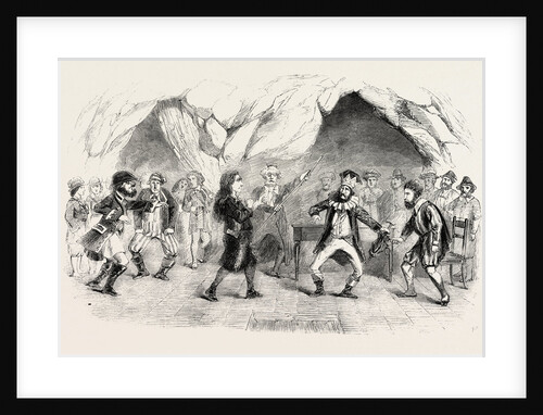 Last Scene of the Enchanted Isle at Drury Lane Theatre, London by Anonymous
