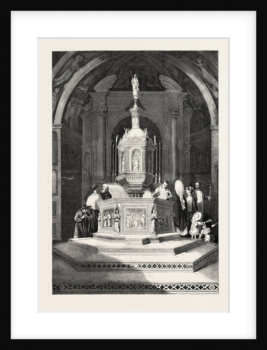 The Font in the Baptistery of Sienna Cathedral by Anonymous