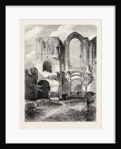 Ruins of Castle Acre Priory, Norfolk. From the Royal Academy Exhibition by Anonymous