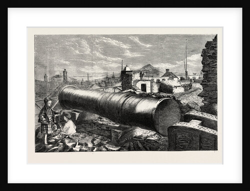 Mons Meg, Edinburgh Castle, Scotland, UK by Anonymous