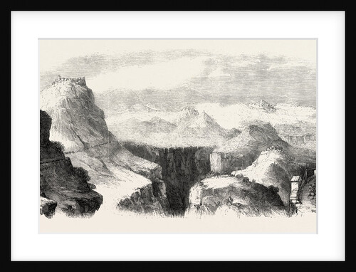 Garibaldi's March Through Calabria: View from Maida Toward Soveria, Italy by Anonymous