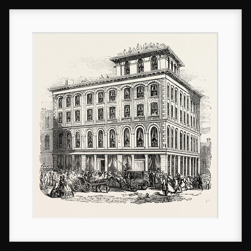 Victoria House, the Residence of the Prince of Wales Whilst in Ottawa, Canada by Anonymous
