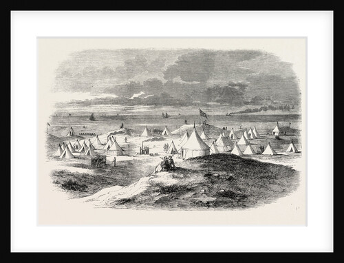 The Volunteer Camp, on Crosby Sands, Near Liverpool, UK by Anonymous