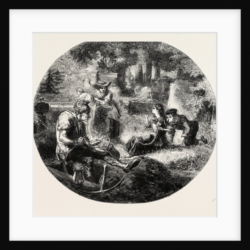 What's O'Clock? What's O'Clock? 1860 Engraving by Anonymous
