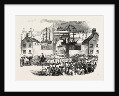 The Embarkation of the Prince of Wales at the Queen's Wharf, St. John's, Newfoundland by Anonymous