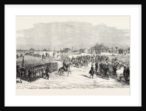 Imperial Headquarters at the Camp at Chalons, Situated About a Mile from the Village of Grand-Mourmelon by Anonymous