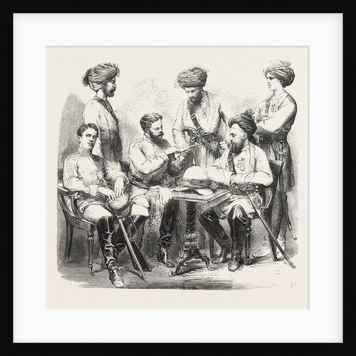 British and Native Officers of Fane's Horse Serving in China by Anonymous