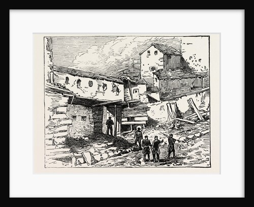 The War in Spain: Inside the Town Gate, Puycerda by Anonymous