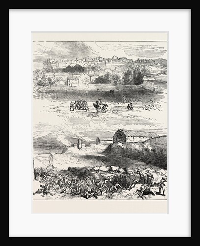 The War in Spain: Town of Puycerda by Anonymous