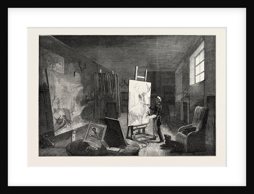 Sir Edwin Landseer's Studio. by Anonymous