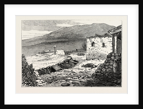 The Civil War in Spain: Carlist Trench, San Pedro De Abanto by Anonymous